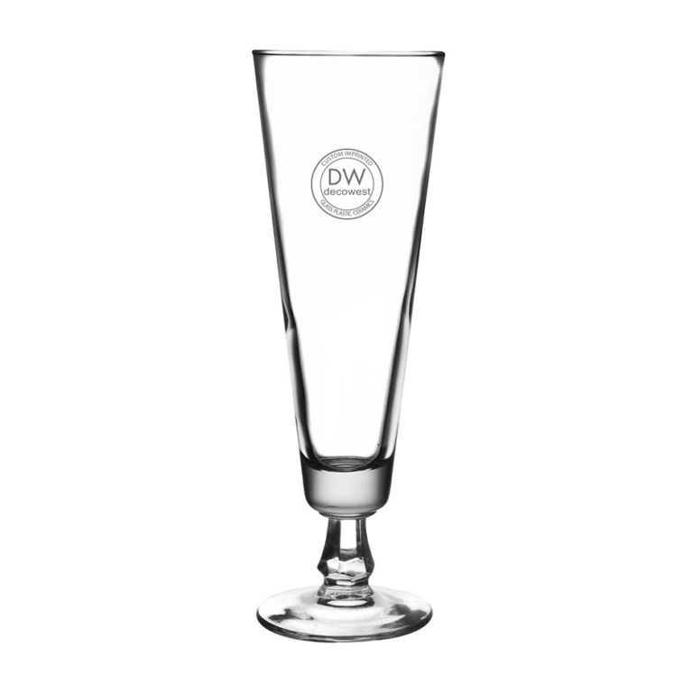 6425 10 Oz Footed Pilsner Glass Deco West Inc