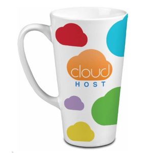 16 Oz. Tall Latté Mug with Full Bleed Imprint