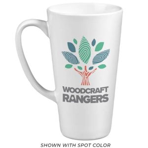 16 Oz. Tall Latté Mug with Full Color Imprint