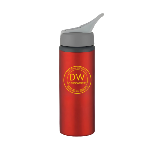 Aluminum Bike Bottle – 25oz Red