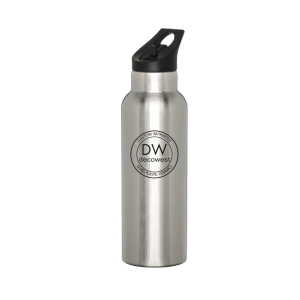Colson Vacuum Insulated Water Bottle With Straw Lid – 20oz Assorted Colors