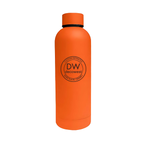 Full Laser Blair Stainless Steel Bottle Orange