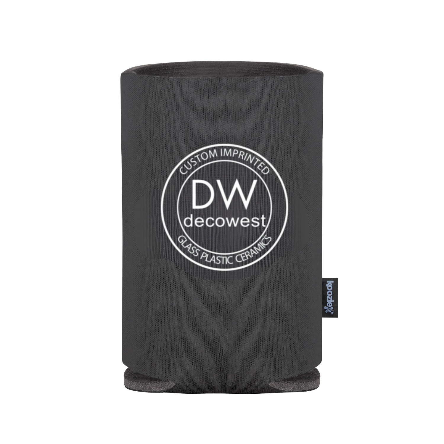 Koozie® Collapsible Can Cooler Black