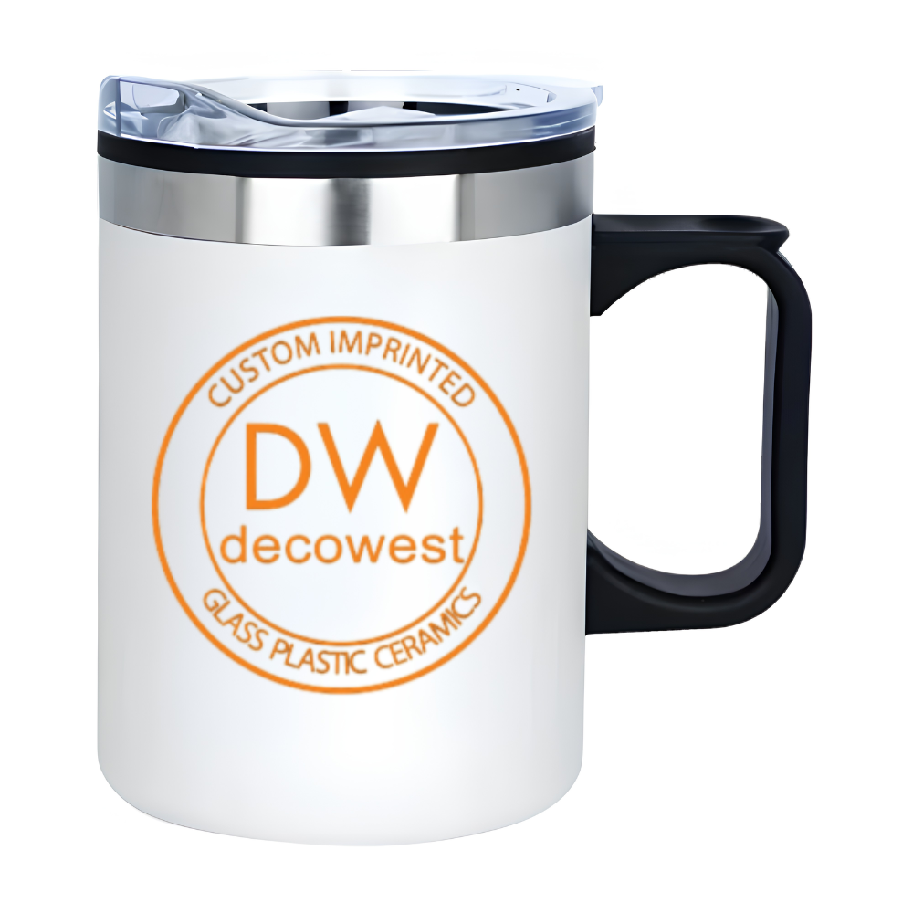 Laurie Double Walled Stainless Steel Camper Mug - 14oz Assorted Colors - Image 3