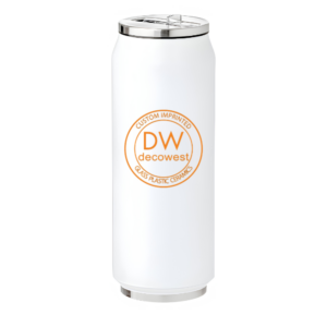 Roadie Cola Can Vacuum Water Bottle - 18oz White