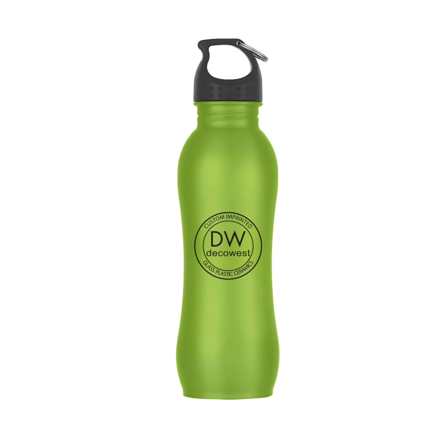 Stainless Steel Grip Bottle – 25 oz Green