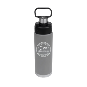 Stainless Steel Leighton Bottle – 24oz Gray