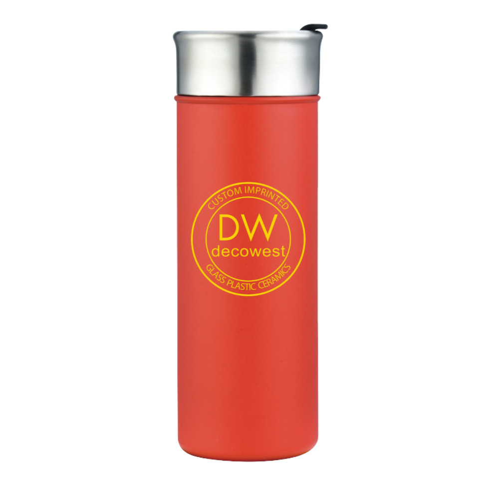 Vacuum Insulated Bottle - 18oz Red