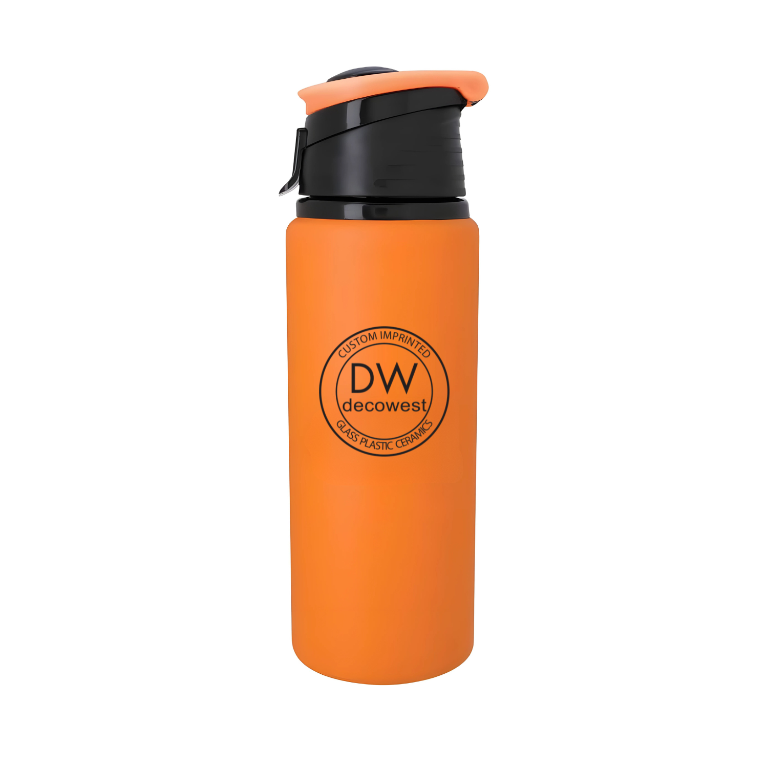 Velvet Touch Aluminum Bottle – 24oz Orange