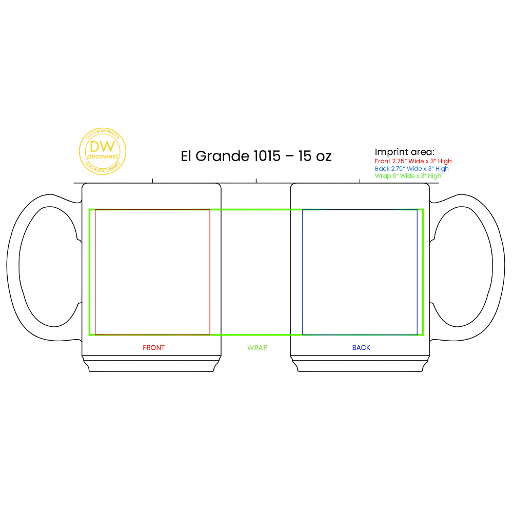 1015 El Grande – 15 oz Solid Assorted Colors (17)