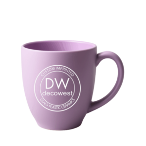 1376 St Cloud Bistro Mug – 16 oz Purple In Pastel Matte Purple Out