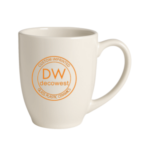 81376 Bistro Vitrified Mug – 14 oz Assorted Colors