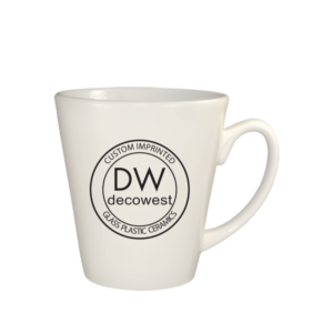 839 Funnel Vitrified Mug – 12 oz Assorted Colors