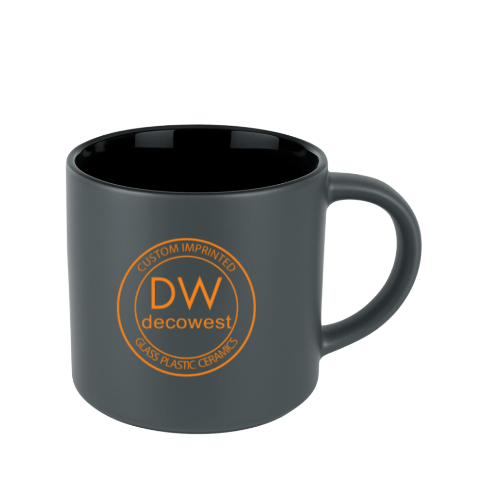 959 Norwich™ Stacking Mug - 16 oz Gray Satin Out Assorted Colors In (2)