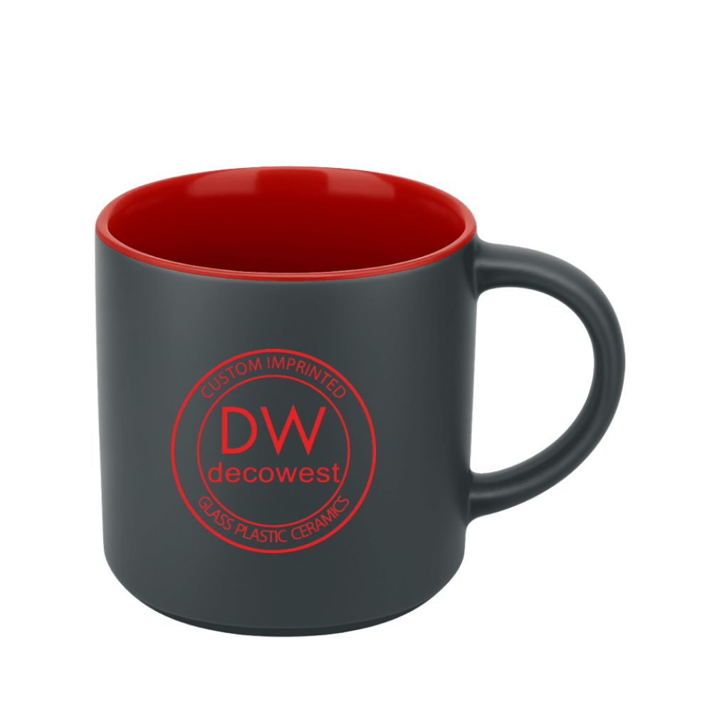 959 Norwich™ Stacking Mug - 16 oz Gray Satin Out Assorted Colors In (5)