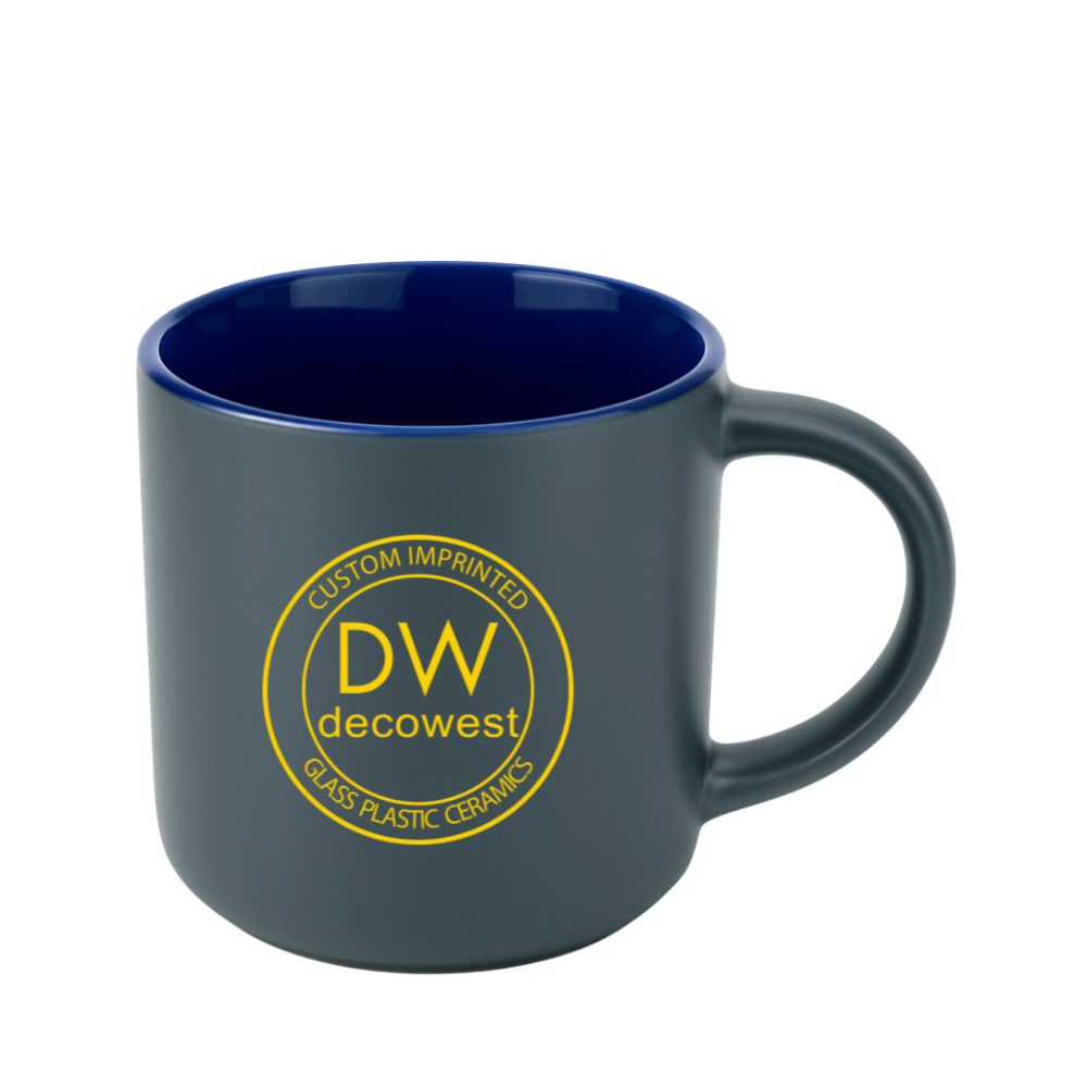 959 Norwich™ Stacking Mug - 16 oz Gray Satin Out Assorted Colors In (7)