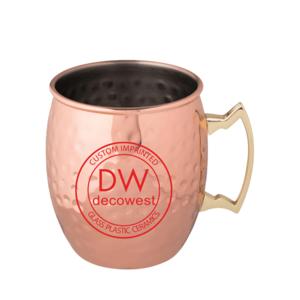 Annapurna Hammered Copper Plated Moscow Mule Mug 17oz