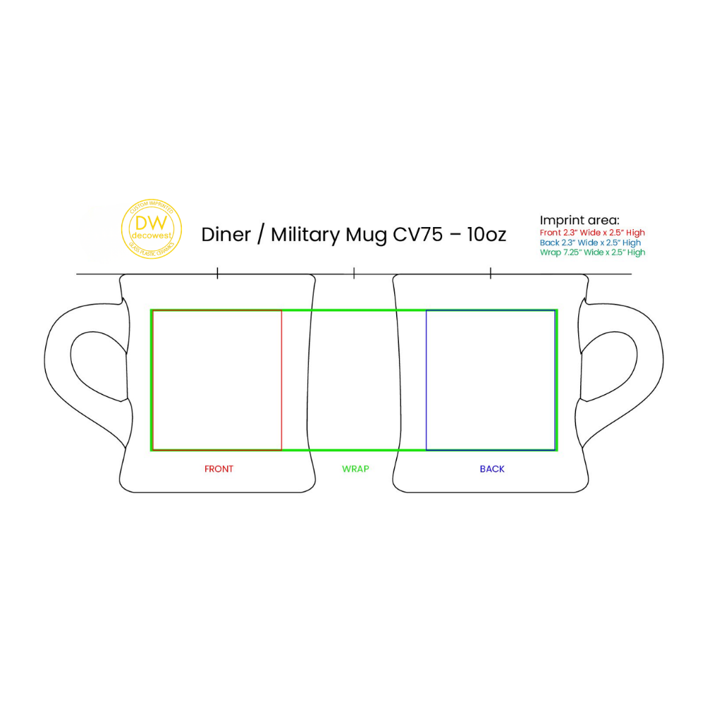 CV75 Diner _ Military Mug – 10oz (2)