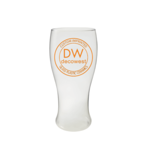 Clear PVC Pilsner Beer Glass – 16oz