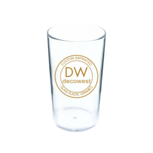 Clear Plastic Tumbler – 8oz