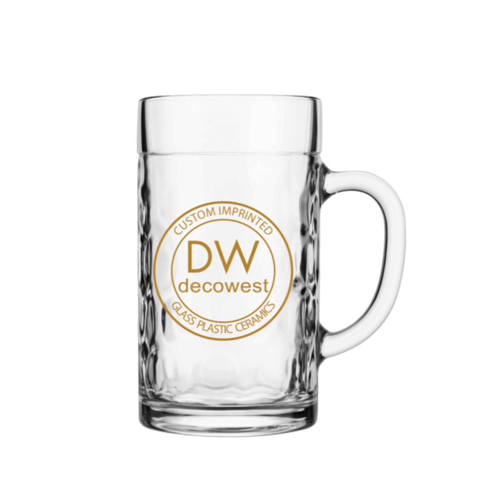 Libbey 1009290 – 1 Liter Oktoberfest Beer Mug- Left Panel Imprint