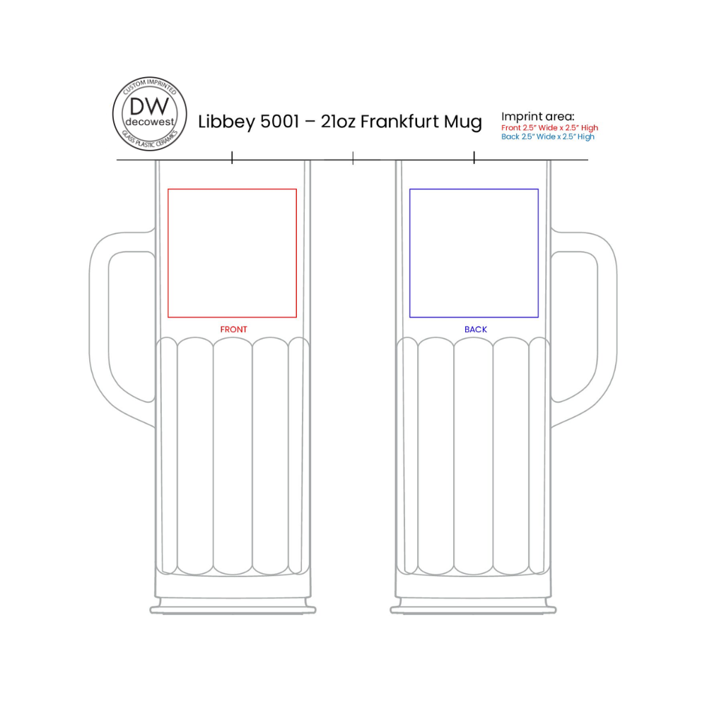 Libbey 5001 – 21oz Frankfurt Mug (2)