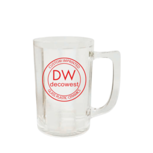 Plastic Beer Mug With Handle – 8oz