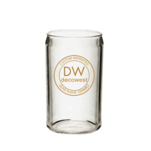 Plastic Can Glass – 11oz