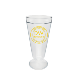 Plastic Traditional Malt Glass – 21oz