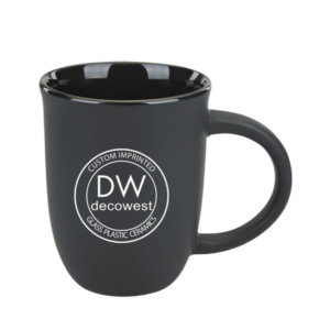 Salem™ Mug Satin Out 14oz – Assorted Colors w_Black Trim