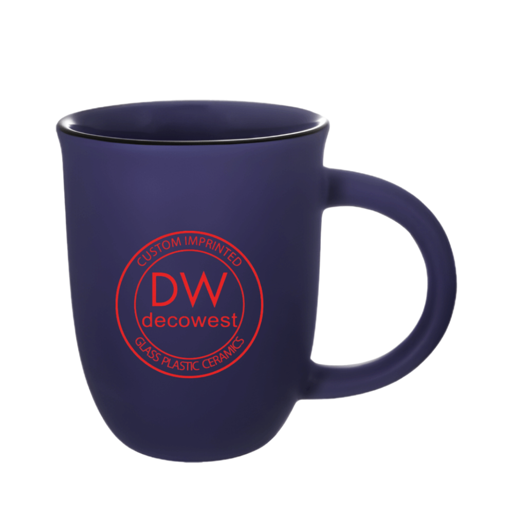 Salem™ Mug Satin Out 14oz – Assorted Colors w_Black Trim (6)