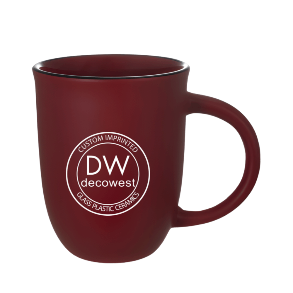 Salem™ Mug Satin Out 14oz – Assorted Colors w_Black Trim (8)