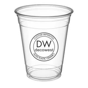 12 oz. Recyclable PET Single-Use Cup
