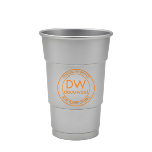 12oz - Custom Aluminum Reusable Stadium Party Beer Cup