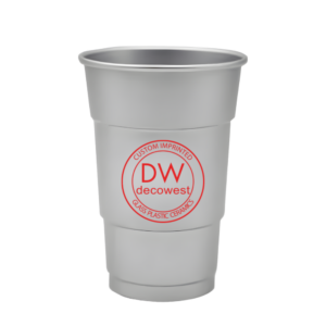 10oz - Custom Aluminum Reusable Stadium Party Beer Cup