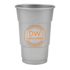 23oz - Custom Aluminum Reusable Stadium Party Beer Cup