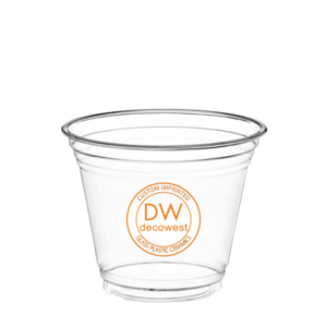 9 oz. Compostable PLA Single-Use Cup