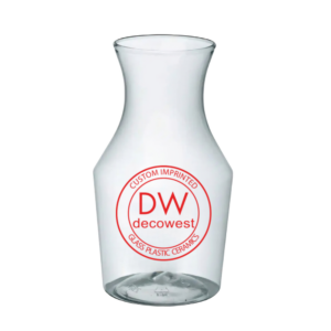 Clear Plastic Carafe - 12oz