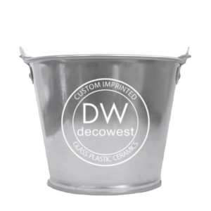 Galvanized Metal Party Bucket - 2 qt