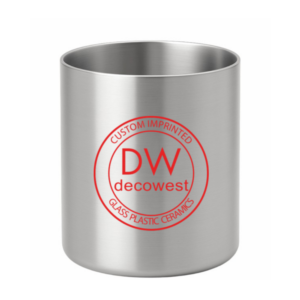 McGraws Stainless Steel Whiskey Glass Cup - 10oz