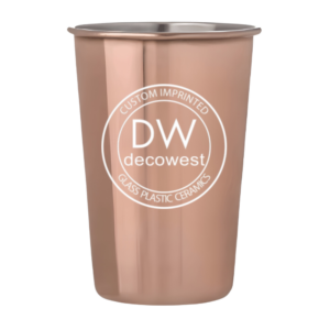 McGuire’s Copper Plated Pint Glass Cup - 16oz