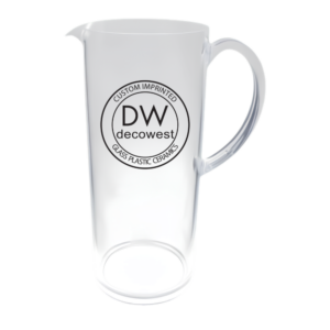 Plastic Serving Pitcher with Handle - 60oz
