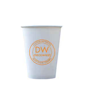 Recyclable White Paper Cup - 10oz - Digital Imprint