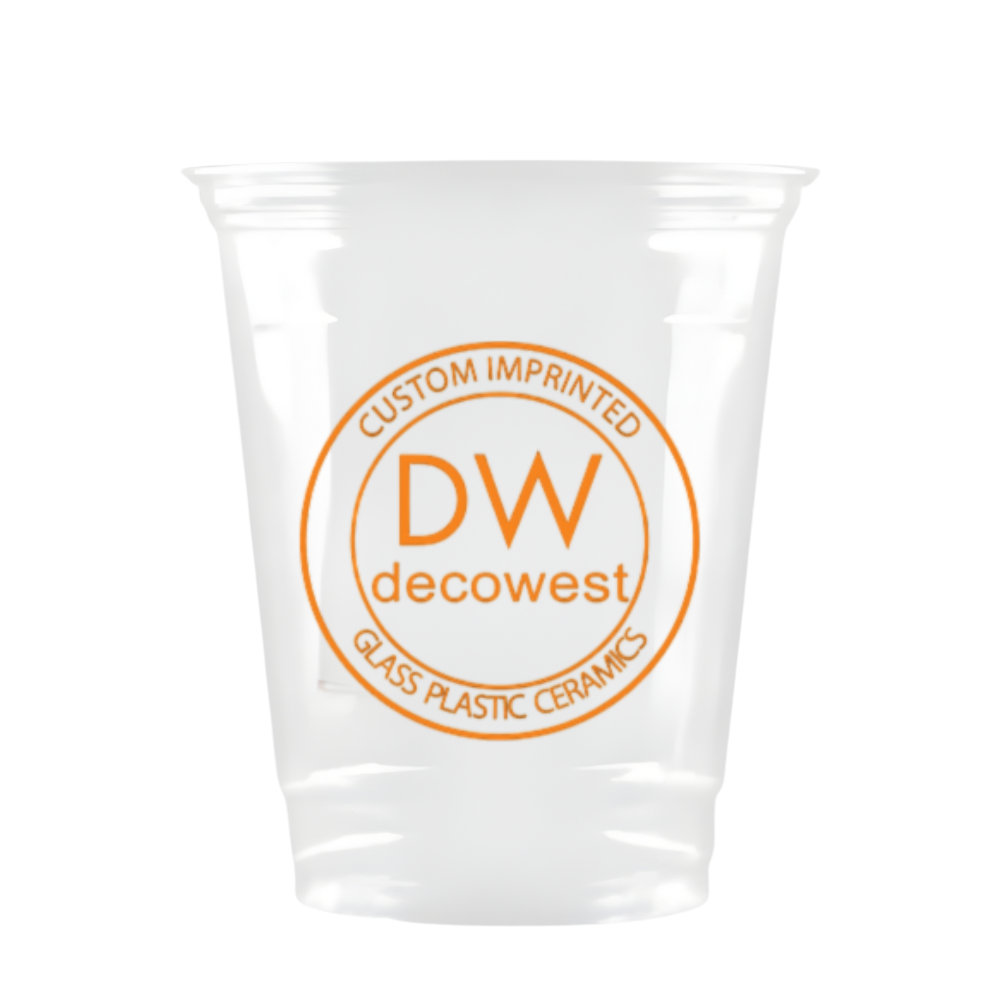 Soft Sided Clear Plastic Cup - 12oz