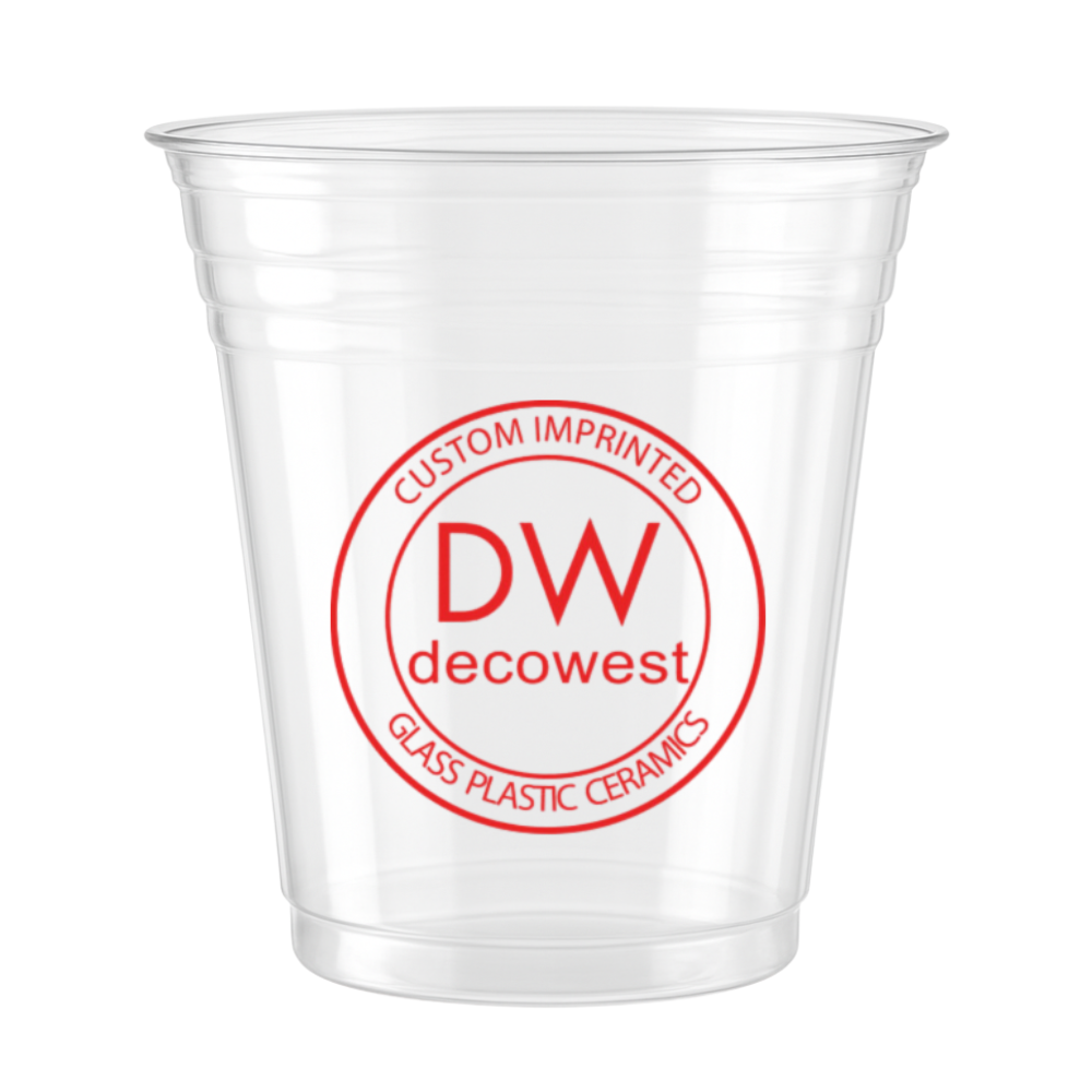 Soft Sided Clear Plastic Cup - 16oz