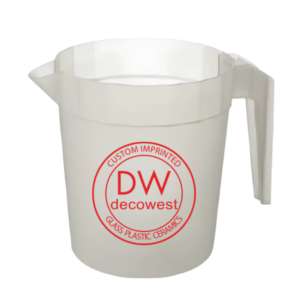 Translucent Plastic Stackable Pitcher - 32oz