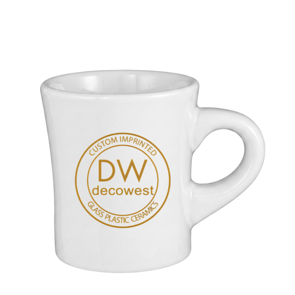 5.5 Oz. Tahoe Mini Diner Mug White