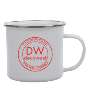 Abilene™ Enamel Cups - 500 ml White